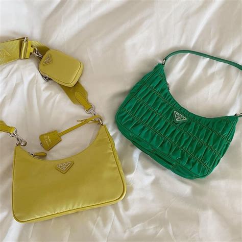 prada nylon dupe|prada baguette bag dupe.